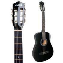 Violão Acústico 38c-nta 38'' Clássico Madeira Tília 6 Cordas De Aço - Preto Violão Acústico 38c-nta 38'' Clássico Madeira Tília 6 Cordas De Aço - Preto