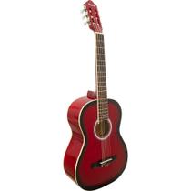 Violão Acústico De Nylon Para Destros Com Tensor Tcg 390 Vermelho Thomaz F097