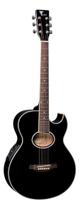 Violão acústico Eagle Classic GL 36 para canhotos black ébano laqueado