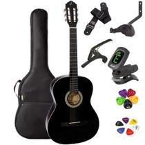 Violão Acústico Giannini Clássico Aço S-14 BK + KIT1PKL