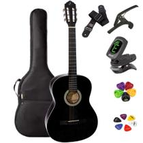 Violão Acústico Giannini Clássico Aço S-14 BK + KIT4KL