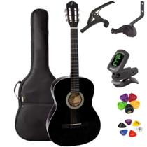 Violão Acústico Giannini Clássico Aço S-14 BK + KIT5L