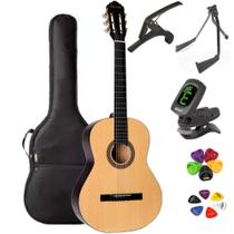 Violão Acústico Giannini Clássico Nylon GS-15 N + KIT6L