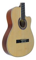Violão Acústico Nylon Deviser L330NT Cutway Profissional Natural Destro com Capa Bag