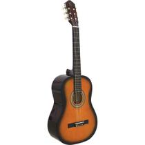 Violão Clássico De Nylon Para Destros Verniz Brilhante Com Tensor Tcg 200 Sunburst Cordoba F097