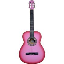 Violão Clássico Nylon Rosa MC39 PK - Maclend Violão Clássico Nylon Rosa MC39 PK - Maclend