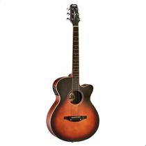 Violão Corda Aço Malibu Eletríco Everest Brown Satin Violão Corda Aço Malibu Eletríco Everest Brown Satin