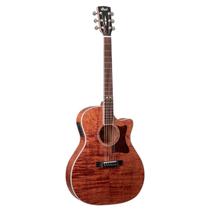Violão cort elétrico auditorium sólido ga5f fmh open pore Violão cort elétrico auditorium sólido ga5f fmh open pore