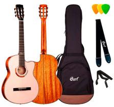 Violão cort maciço solecanto nylon c/ fishman flexblend & bag Violão cort maciço solecanto nylon c/ fishman flexblend & bag