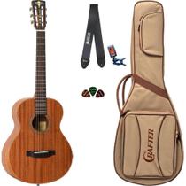 Violão Crafter Mino/Alm Natural Fosco + Bag Correia Afinador