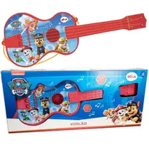 Violão De Brinquedo Musical Patrulha Canina Menina e Menino Infantil Elka Violão De Brinquedo Musical Patrulha Canina Menina e Menino Infantil Elka