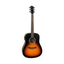 Violão Dreadnought Tagima Aço Eletroacústico destro TW-25 Sunburst