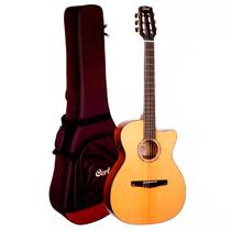 Violão Elétrico Aço 6 Cordas Cort Gold-oc8 Natural Glossy