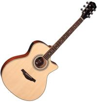 Violão Elétrico Aço Hofma Hma260 Nt Natural C Afinador