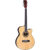 Violão Elétrico Class CLA40CE NT CLA-40 Aço Mini Jumbo Violão Elétrico Class CLA40CE NT CLA-40 Aço Mini Jumbo