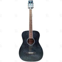 Violão Elétrico Concert Cort Mogno Preto AF590MF Pré Fishman - Cort Violão Elétrico Concert Cort Mogno Preto AF590MF Pré Fishman - Cort