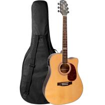 Violão Elétrico Giannini Profissional GF-1D CEQ Natural (N)