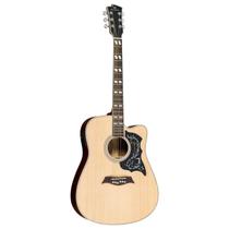 Violão Elétrico Michael VM925DTC ST Galaxy Aço Natural Satin