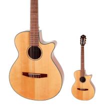 Violão Elétrico Nylon Semi Flat Ibanez AEG50N NT Natural Violão Elétrico Nylon Semi Flat Ibanez AEG50N NT Natural
