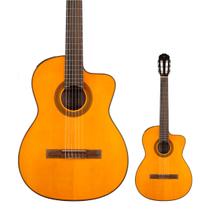 Violão Elétrico Nylon Takamine GC1CE Natural com Afinador Violão Elétrico Nylon Takamine GC1CE Natural com Afinador