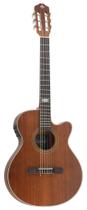 Violao Eletrico Strinberg Flat Nylon Sl200C Mgs Mahogany