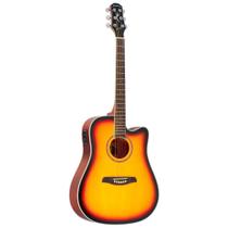 Violão Elétrico Strinberg Folk Aço London LE30C SB Sunburst