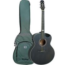 Violão Elétrico Strinberg Sj201hc Tos Tobacco Satin Com Capa