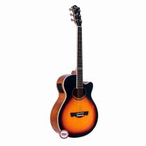 Violão Elétrico Tagima Dallas Tuner Sunburst Aço