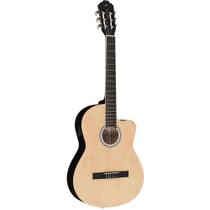 Violão Elétrico Vogga VCE310 Clássico Nylon Natural Fosco