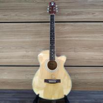 Violão Elétrico Western Cutway Natural PHX PX-188EQ com Equalizador/Afinador - PHX