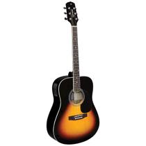 Violão Eletroacústico Aço Com Equalizador E Afinador Gd-1 Eq Vintage Sunburst Satin