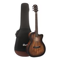 Violão Eletroacústico Aço Cort CORE OC AMH OPBB + Bag Cort Violão Eletroacústico Aço Cort CORE OC AMH OPBB + Bag Cort