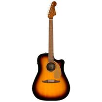 Violao Eletroacustico Aco Fender Redondo Player 097-0713-003 Sunburst
