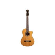 Violão Eletroacustico Classico Primevo Zellmer Cedro Cutaway Brilhante