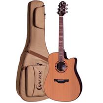 Violão Eletroacústico Crafter STG D-18CE PRO com Bag