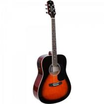 Violao Eletroacustico Dreadnought Folk Aco Gd-1 3 Tone Sunburst Giannini Violao Eletroacustico Dreadnought Folk Aco Gd-1 3 Tone Sunburst Giannini