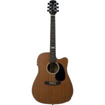 Violao Eletroacustico Dreadnought FOLK Cutaway ACO GF-1D CEQ Walnut Satin Giannini Violao Eletroacustico Dreadnought FOLK Cutaway ACO GF-1D CEQ Walnut Satin Giannini
