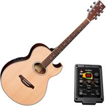 Violão Eletroacústico Eagle Mini Jumbo Eq Promix Aço Gl36 Nt