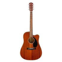 Violao Eletroacustico Fender Dreadnought Cutaway CD60-SCE Mahogany