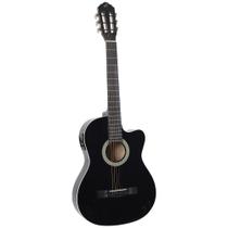 Violão Eletroacústico Flat Aço Sf14 Ceq Bk Preto Violão Eletroacústico Flat Aço Sf14 Ceq Bk Preto