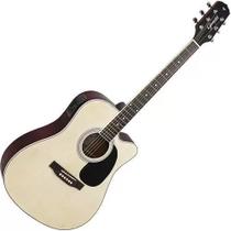 Violão Eletroacústico Folk Aço Gdc1 Ns Giannini Com Afinador