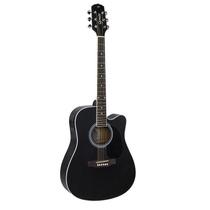 Violão Eletroacústico Giannini Gdc1 Ceq Sbk Folk Satin Black