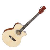 Violão Eletroacústico Giannini GSF-1DCEQNG Mini Jumbo Cutaway Natural