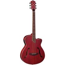 Violão Eletroacústico Hofma HMF240 Strd Vermelho Fosco Aço Violão Eletroacústico Hofma HMF240 Strd Vermelho Fosco Aço