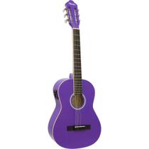 Violão Eletroacústico Kids De Aço Tcg 360 A Eq Roxo Thomaz F097