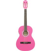 Violão Eletroacústico Kids De Nylon Tcg 360 Eq Rosa Thomaz F097