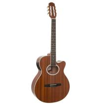 Violão Eletroacústico Medium Jumbo MD80 CEQ MOGNO Dolphin