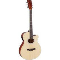 Violão Eletroacústico Mini Jumbo Aço Gsf1r Natural Fosco Giannini