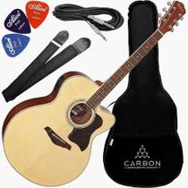 Violão Eletroacústico Mini Jumbo Hofma HMJ223 STNT Kit 1