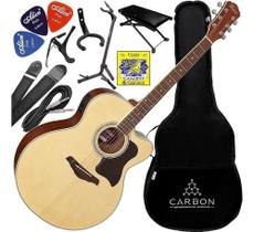 Violão Eletroacústico Mini Jumbo Hofma HMJ223 STNT Kit 2